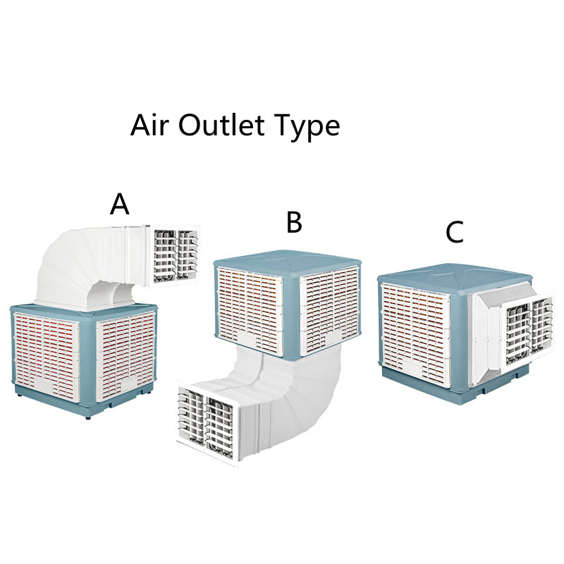 Evaporative Green Portable Air Cooler